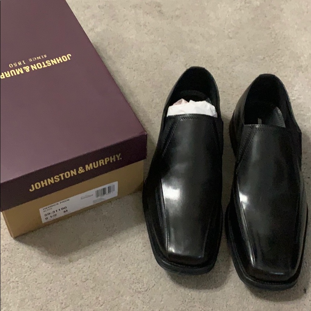 Johnston & Murphy Men’s Hedrick Black 9.5 M